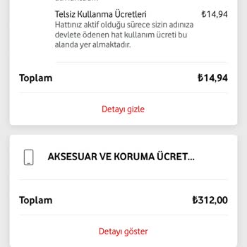 Vodafone Tarafından Mağdur Edildim