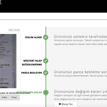 Saat & Saat Firmasının Değişimi Onaylanmış Saati Göndermemesi