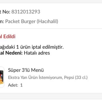 Trendyol Yemek Siparişimi Teslim Etmedi Ve Paramı İade Etmiyor!