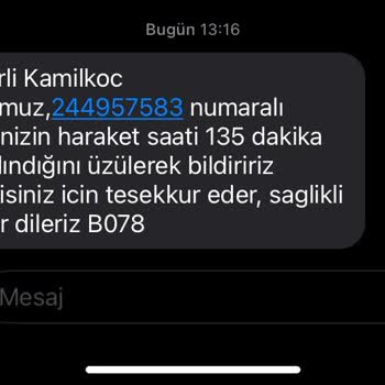 Kamil Koç Sefer Mağduriyeti 53 Acr 852
