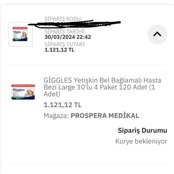 Epttavm Kargolanmayan Ürün