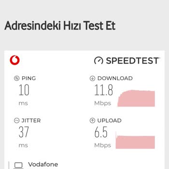 Vodafone Net ( Ev İnterneti ) Hız Sorunu