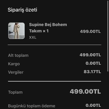 Meyra Fashion Satın Alınan Ürünün Teslimatı Yapılmadı