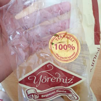 Yöremiz Unlu Mamüller Yöremiz %100 Tereyağlı Diye Satılan Ürün Margarinli.