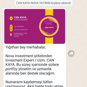 Nova Investment Depleted My Balance