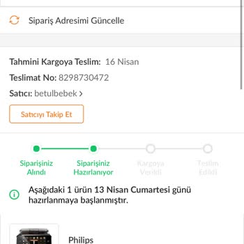 Trendyol Siparişimde Yaşanan Tatsız Süreç
