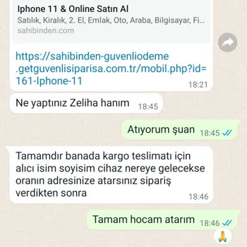 Sahibinden.com Sahte Linkleri Mevcut Ve Güvenilir Değil