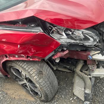2017 Model 59bin Km Peugeot 3008 Ağır Kaza Sonrası Airbaglar Açmadı.