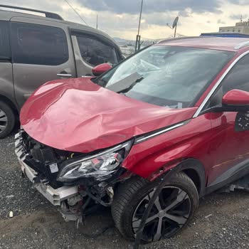 2017 Model 59bin Km Peugeot 3008 Ağır Kaza Sonrası Airbaglar Açmadı.
