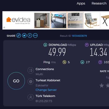 Türk Telekom Taahhüt Ettiği İnternet Hızını Vermiyor
