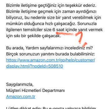 Amazon Arızalı Gönderdikleri Yurt Dışı Ürün İçin Hile Yapıyor Almıyor