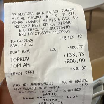 By Mustafa Hair Palace & Beauty Salon Kuaför Deneyimim Ve Beklentilerim