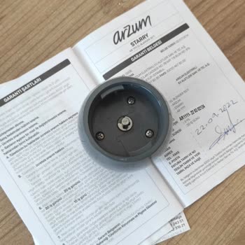 Arzum Ürünün Arkasında Durmuyor