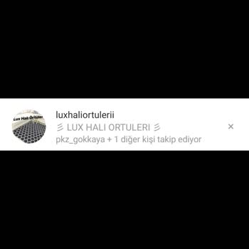 Lux halı Örtüleri (Instagram: luxhaliortulerii) Lux Halı Örtüleri Faturasız Satış