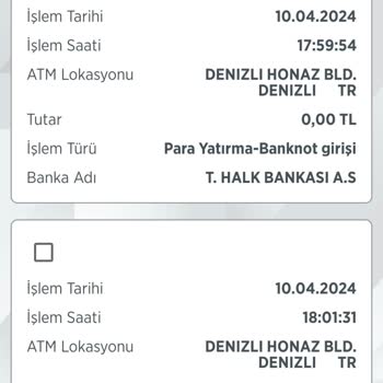 Ziraat Bankası ATM 8200 Liramı Yuttu