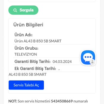 Altus Televizyon Garanti Süresinin Geriye Alınması