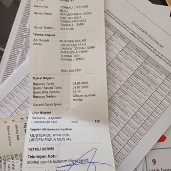 Siemens Ev Aletleri Ankastre Ocağımızda Gaz Kaçağı Ve Mağduriyetimiz