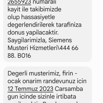 Siemens Ev Aletleri Ankastre Ocağımızda Gaz Kaçağı Ve Mağduriyetimiz