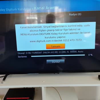 Digiturk Kanal Hatası Ve Çözümsüz Destek