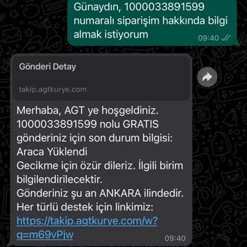 Gratis Siparişim Kayboldu: AGT Kurye İletişim Ve Teslimat Sorunu