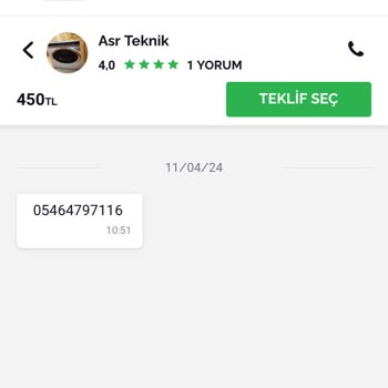Armut Üzerinden Asr Teknik Ücreti Alıp Hizmet Vermiyor