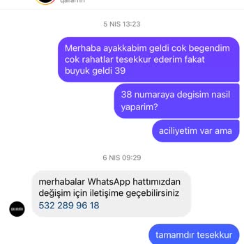 Qafarrin Ayakkabı Değişiminde Çıkan Sorun