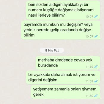 Qafarrin Ayakkabı Değişiminde Çıkan Sorun
