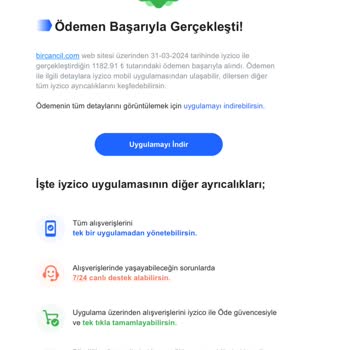 Bircançil Butik Kargoyu Yanlış Gönderme Ve İade Kabul Etmeme