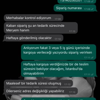 Kevser Sarıoğlu Teslimat Ve İade Sürecinde Yaşanan Aksaklıklar