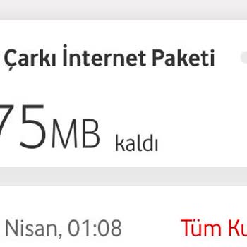 Vodafone Akıllı İnternet Aşım Paketi