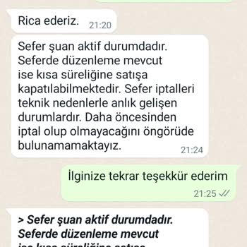 Kamil Koç Un Yolcuya İlgi Ve Bilgi Verme Eksikliği