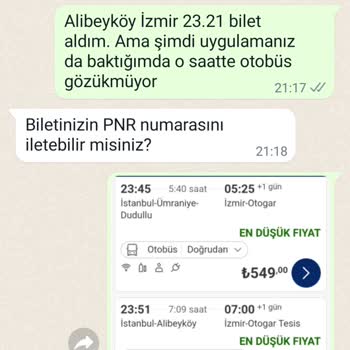 Kamil Koç Un Yolcuya İlgi Ve Bilgi Verme Eksikliği
