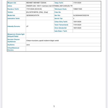 Samsung Hediye Çeki Verilmedi!