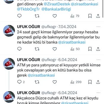 Ziraat ATM Para Yutması