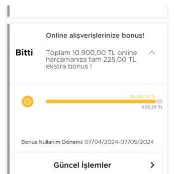 Garanti Bonus Kampanyası Sorunu