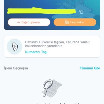Paycell Hesapta Para Var Ama 0(sıfır) Lira Görünüyor.