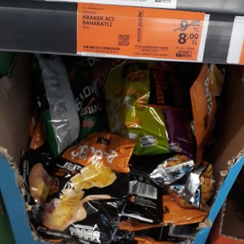 A101 Marketinden Aldığım Çerezza Krakerin Tarihi Geçmiş