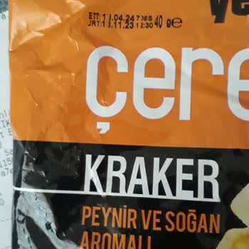 A101 Marketinden Aldığım Çerezza Krakerin Tarihi Geçmiş