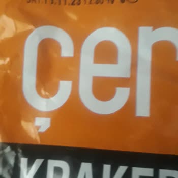 A101 Marketinden Aldığım Çerezza Krakerin Tarihi Geçmiş
