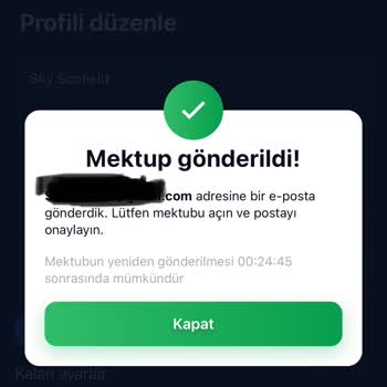1win E-postaya Mail Göndermiyorlar Ve Paramı Çekemiyorum.