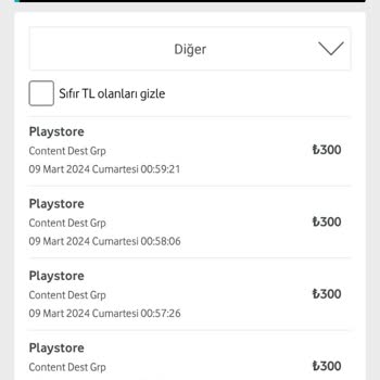 Vodafone Haksız Yere Kesilen Fatura