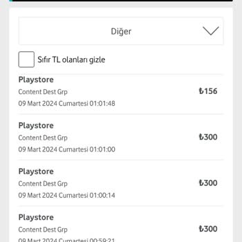 Vodafone Haksız Yere Kesilen Fatura