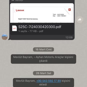 Başak Traktör Yetkili Servis Şikayeti Ve Görevden Alınma İddiası