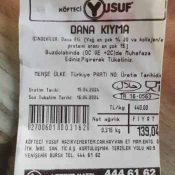 Köfteci Yusuf Kıymasının Hem Tarihlerinde Hem De Kendisinde Sıkıntı Va