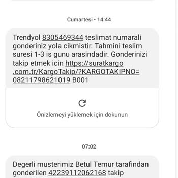 Sürat Kargo Teslimat Gecikmeleri Ve Mağduriyetim