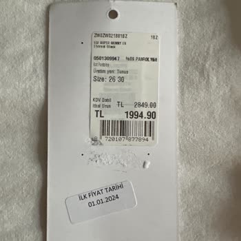 Calvin Klein Pantolonları İnanılmaz Kalitesiz