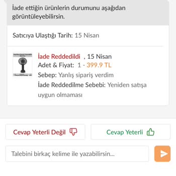 Trendyol Alıcıyı Korumuyor Satıcının Beyanıyla Mağdurum