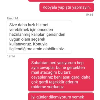Yemeksepeti Sorunum Varken Müşteri Temsilcisinin Kopy Cast E Yapması