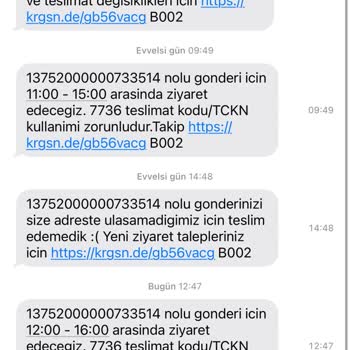 Kargomsende Teslimatı Yapmadı! Kendi Kafasına Teslimatı İptal Etti