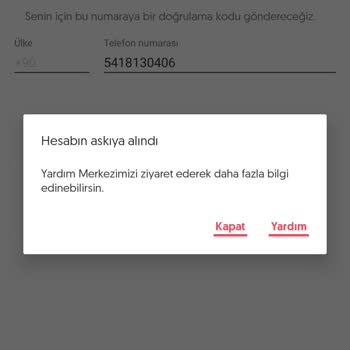 Letgo Hesabım Askıya Alınmış Açamıyorum